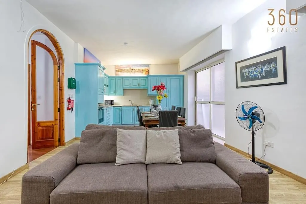 Apartment Spacious 4Br Stay In Sliema Best Location By 360 Estates